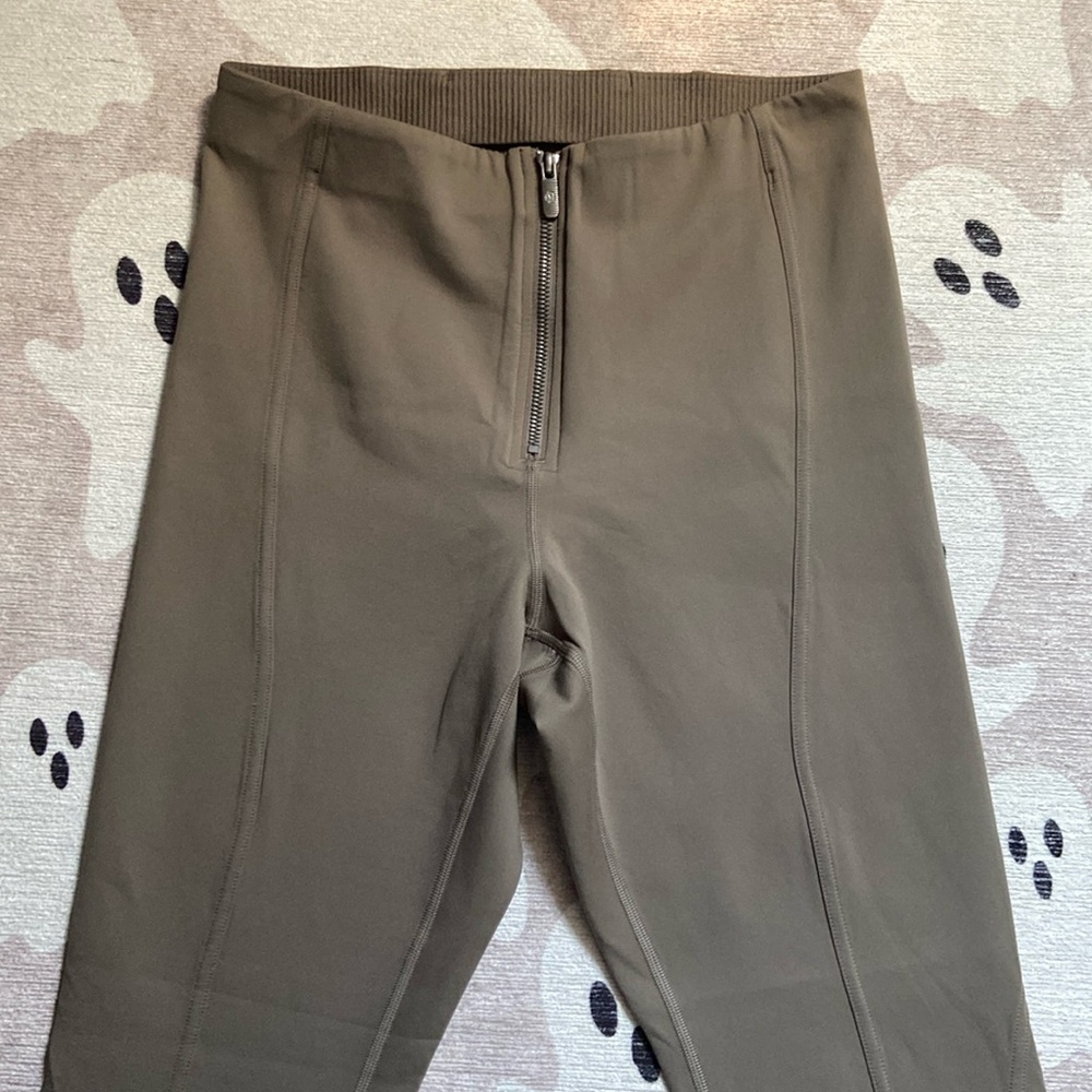 Lulu Lemon Beige Brown Legging Pants